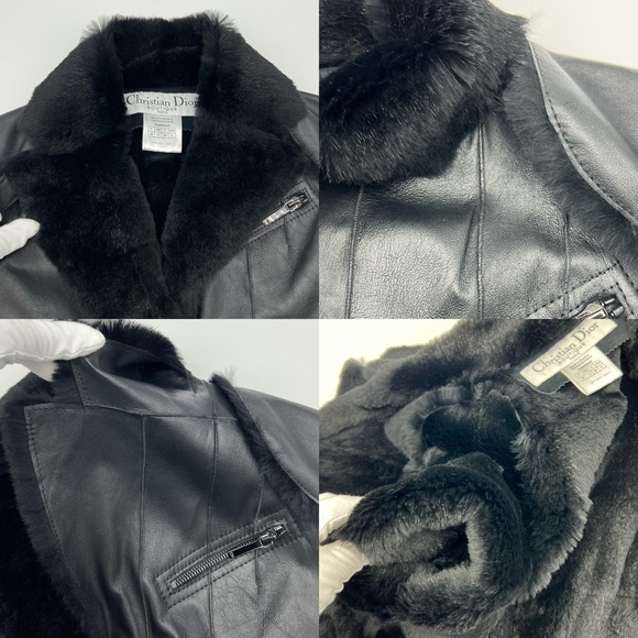 Authentic DIOR Biker leather jacket - Picture 13 of 17